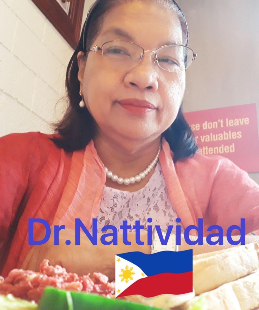  Dr. Natividad  B. Pagadut   ชาวฟิลิปปินส์ (วาระที่ 2)